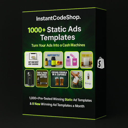 500+ Static Ads Temlates